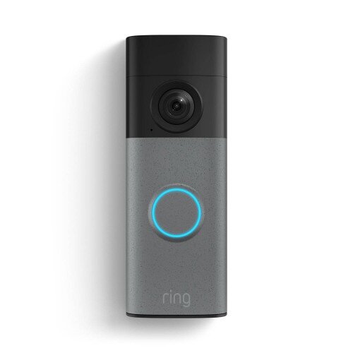 Ring Battery Video Doorbell (2nd Gen) Retinal 2K Camera - Speckled Gray