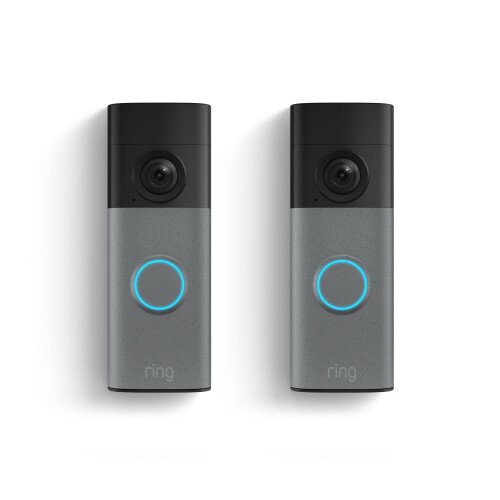 Ring Battery Video Doorbell (2nd Gen) Retinal 2K Camera 2-Pack