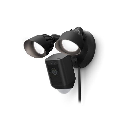 Ring Floodlight Cam Plus Plug-In - Black