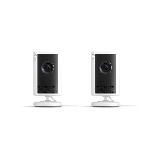 Ring Indoor Cam Plus Plug-In - White - 2-Pack