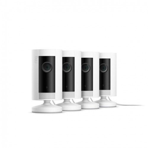 Ring Indoor Security Camera - 4-Pack - White