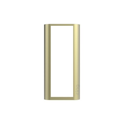 Ring Interchangeable Faceplate Peephole Cam - Brushed Gold
