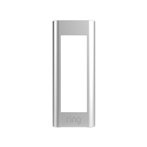 Ring Interchangeable Faceplate Video Doorbell Pro - Silver Metal