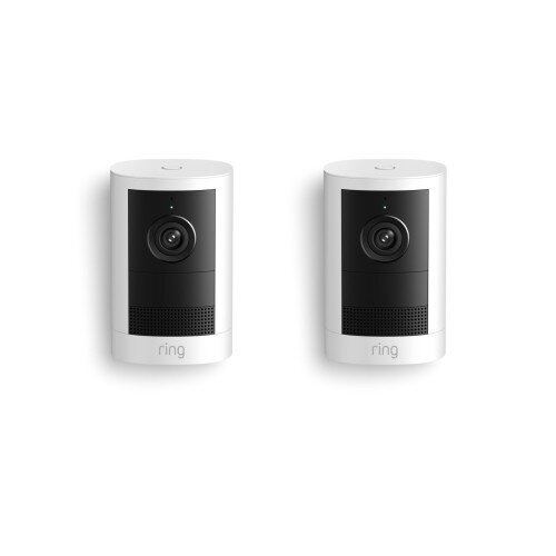 Ring Outdoor Cam 2K 2nd Gen Battery - White - 2-Pack