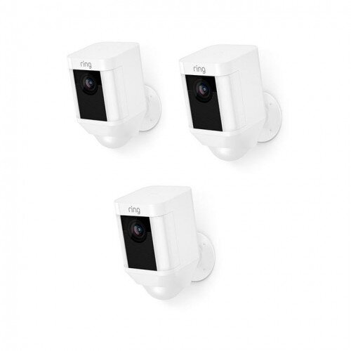 Ring Spotlight Cam Battery - 3-Pack - White