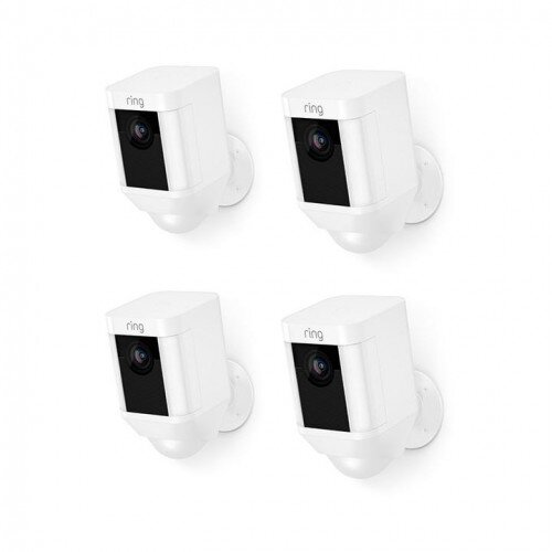 Ring Spotlight Cam Battery - 4-Pack - White