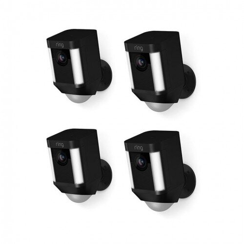 Ring Spotlight Cam Battery - 4-Pack - Black