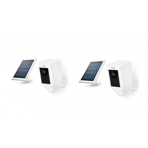 Ring Spotlight Cam Solar - 2-Pack - White
