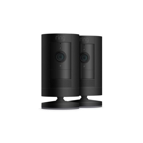 Ring Stick Up Cam Battery - 2-Pack - Black