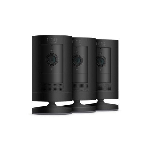 Ring Stick Up Cam Battery - 3-Pack - Black