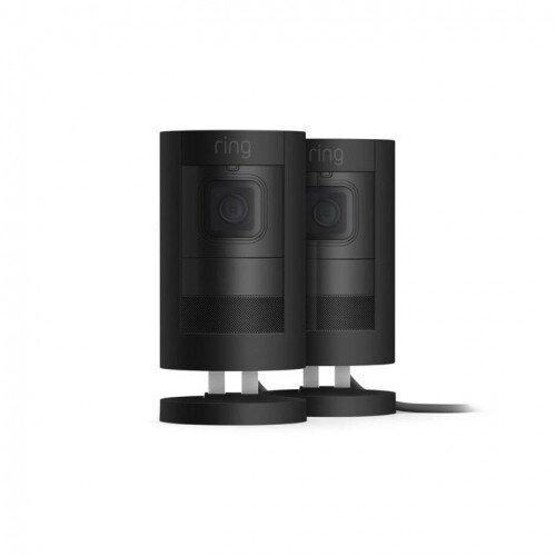 Ring Stick Up Security Camera Elite - Black - 2-Pack