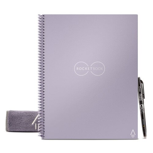 Rocketbook Core - Letter 8.5 in x 11 - Lined - Lightspeed Lilac