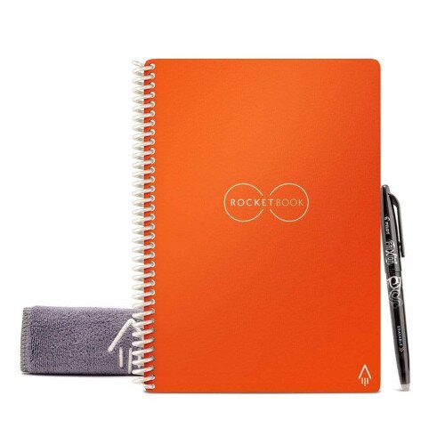 Rocketbook Core - Executive 6 in x 8.8 - Dot Grid - Beacons Orange