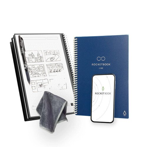 Order Rocketbook Core Reusable Notebook (Next Gen) - Executive - Dot ...
