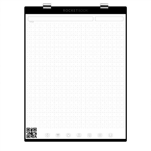 Rocketbook Orbit Page Pack - Letter - Dot Grid