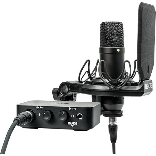 RODE Complete Studio Kit with Audio Interface