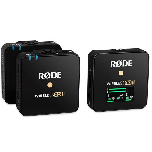 RODE Wireless GO II Dual Channel Wireless Microphone System - Dual