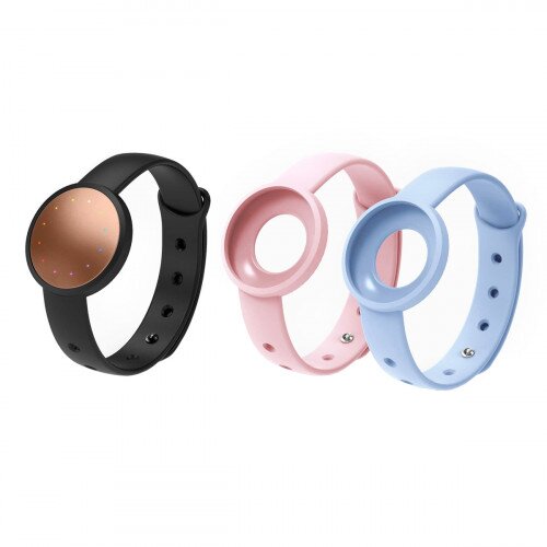 Misfit Shine 2 + Accessory Pack Bundle - Hampton 2-Pack - Rose Gold