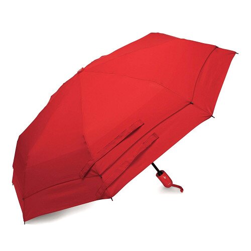 Samsonite Windguard Auto Open/Close Umbrella - Red