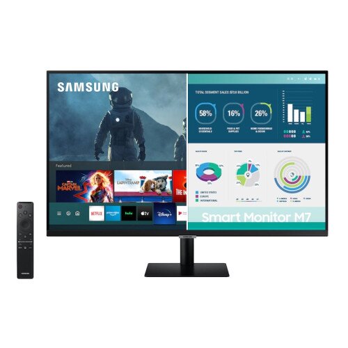 Samsung 32” M7 4K UHD Smart Monitor and Streaming TV
