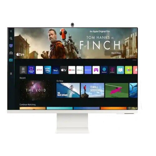 Samsung 32" M8 UHD/4K Smart Monitor and Streaming TV - White