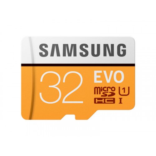 Samsung MicroSDHC EVO Memory Card w/ Adapter - 32GB