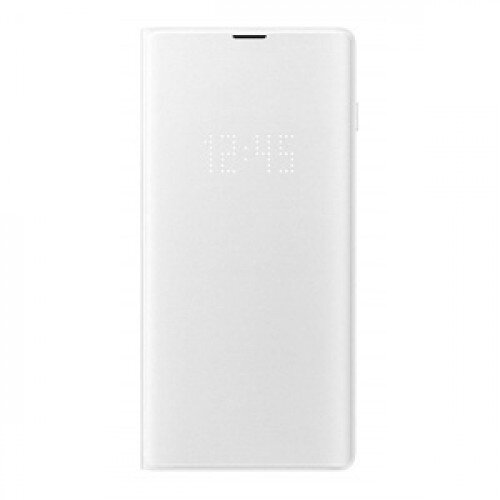 Samsung Galaxy S10+ LED Wallet Cover - White
