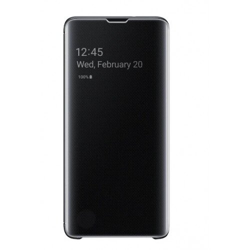 Samsung Galaxy S10 S-View Flip Cover - Black