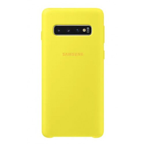 Samsung Galaxy S10 Silicone Cover - Yellow