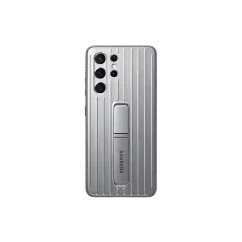 Samsung Galaxy S21 Ultra 5G Protective Standing Cover - Silver