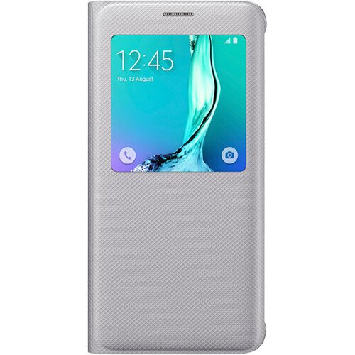 Samsung Galaxy S6 edge+ SView Flip Cover - Silver
