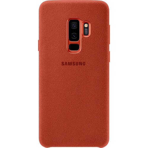 Samsung Galaxy S9+ Alcantara Cover - Red