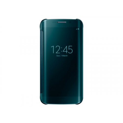 Samsung Galaxy S6 edge SView Flip Cover - Clear Green