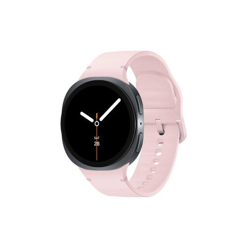 Samsung Galaxy Watch8 - Graphite - 40mm - Pink - Medium/Large
