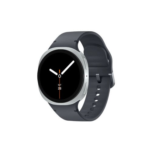 Samsung Galaxy Watch8 - Silver - 40mm - Graphite - Medium/Large