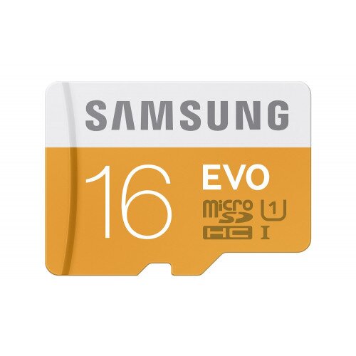 Samsung MicroSDXC EVO Memory Card w/ Adapter - 16GB