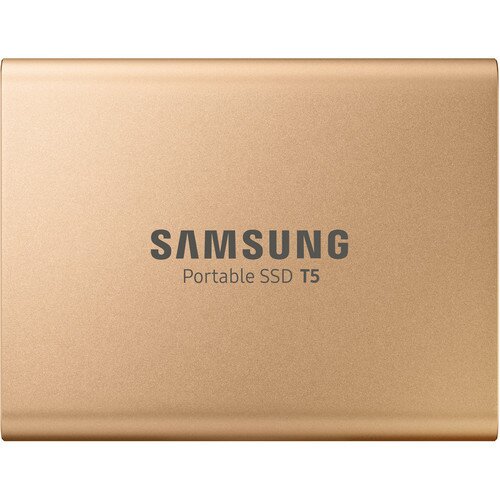 Samsung Portable SSD T5 - 500GB - Gold