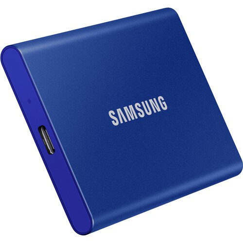 Samsung Portable SSD T7 USB 3.2 - Blue - 500GB