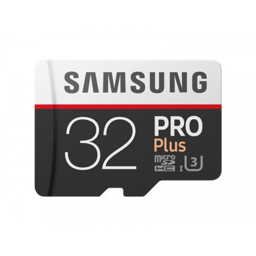 Samsung MicroSDHC PRO Plus Memory Card w/ Adapter - 32GB