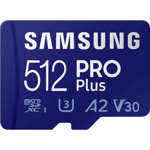 Samsung PRO Plus microSDXC Card with Adapter - 512GB