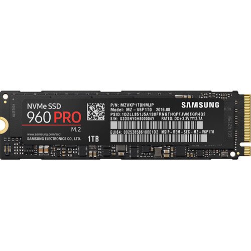 Samsung SSD 960 PRO NVMe M.2 - 1TB