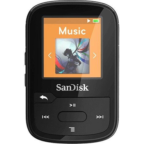SanDisk Clip Sport Plus MP3 Player - 32GB - Black