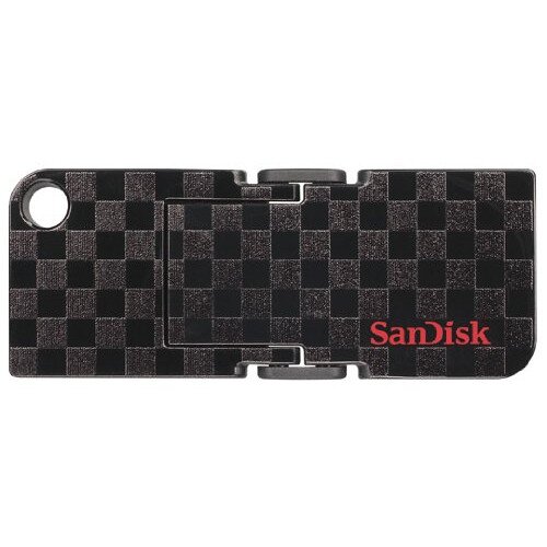 SanDisk Cruzer Pop USB Flash Drive - 32GB - Checkerboard