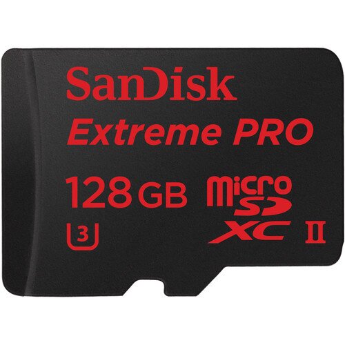 SanDisk Extreme PRO MicroSDXC UHS-II Card - 128GB