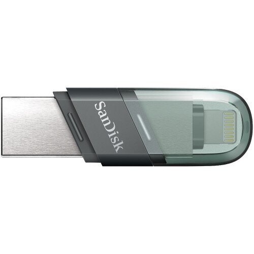 SanDisk iXpand Flash Drive Flip - 256GB - Sea Green