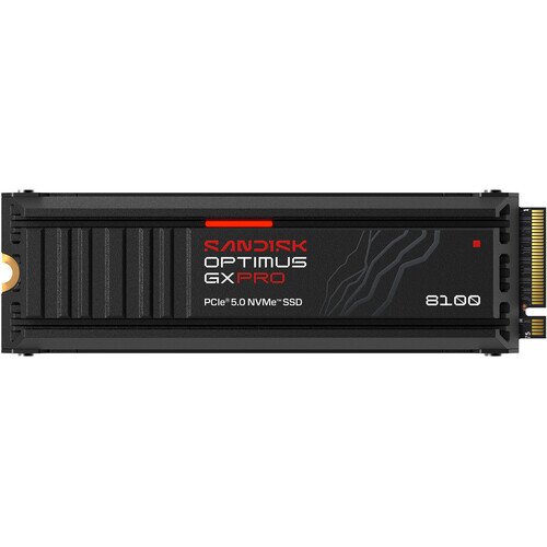 SanDisk Optimus GX PRO 8100 NVMe SSD - 1TB - with Heatsink