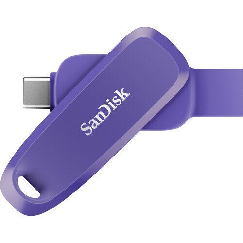 SanDisk Phone USB 3.2 Gen 1 Flash Drive for Android - 128GB - Purple Opulence