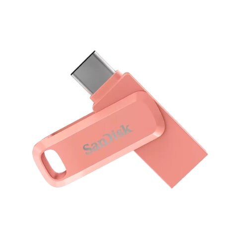 SanDisk Ultra Dual Drive Go USB Type-C - 64GB - Peach