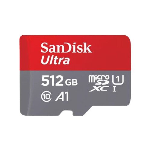 SanDisk Ultra microSD with SD Adapter - 512GB