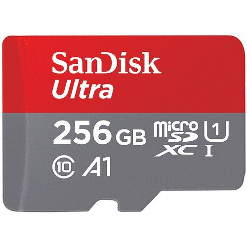 SanDisk Ultra microSDXC UHS-I Card with Adapter - 256GB